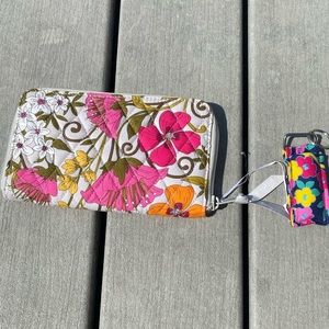 Vera Bradley Wallet + Chapstick Holder💄